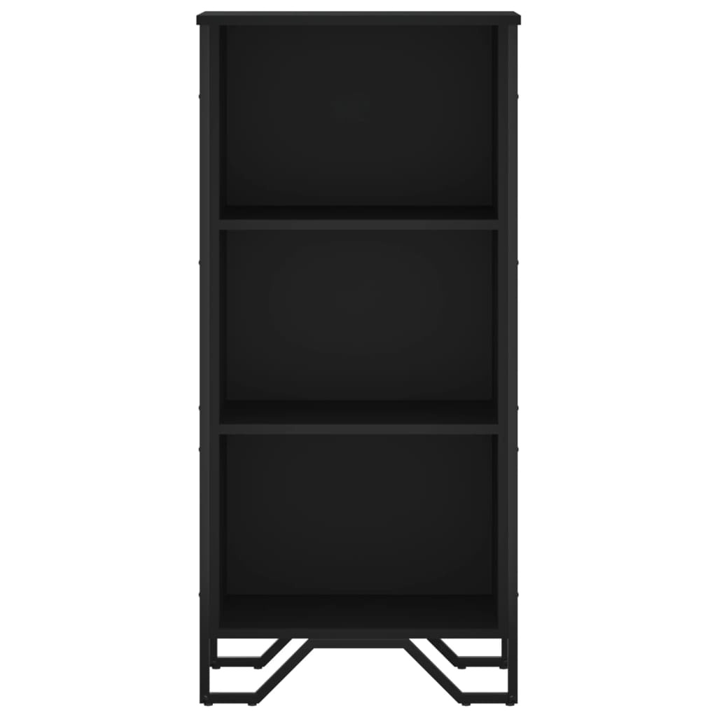 VidaXL Boekenkast 50x31x106 cm bewerkt hout zwart