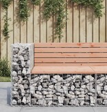 VidaXL Tuinbank schanskorfontwerp 92x71x65,5 cm massief douglashout