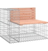 VidaXL Tuinbank schanskorfontwerp 92x71x65,5 cm massief douglashout