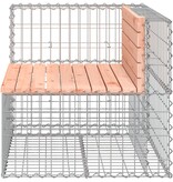 VidaXL Tuinbank schanskorfontwerp 92x71x65,5 cm massief douglashout
