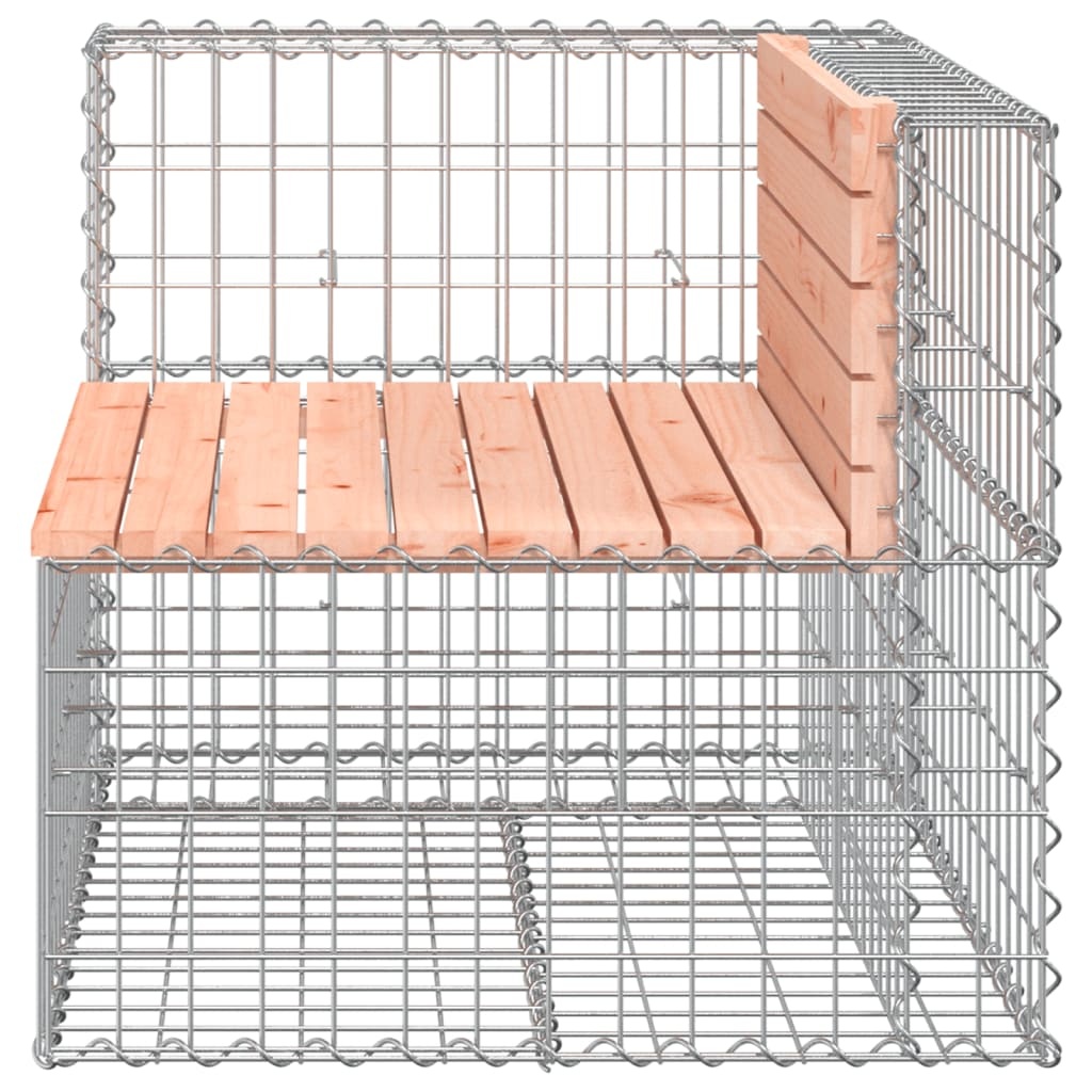 VidaXL Tuinbank schanskorfontwerp 92x71x65,5 cm massief douglashout