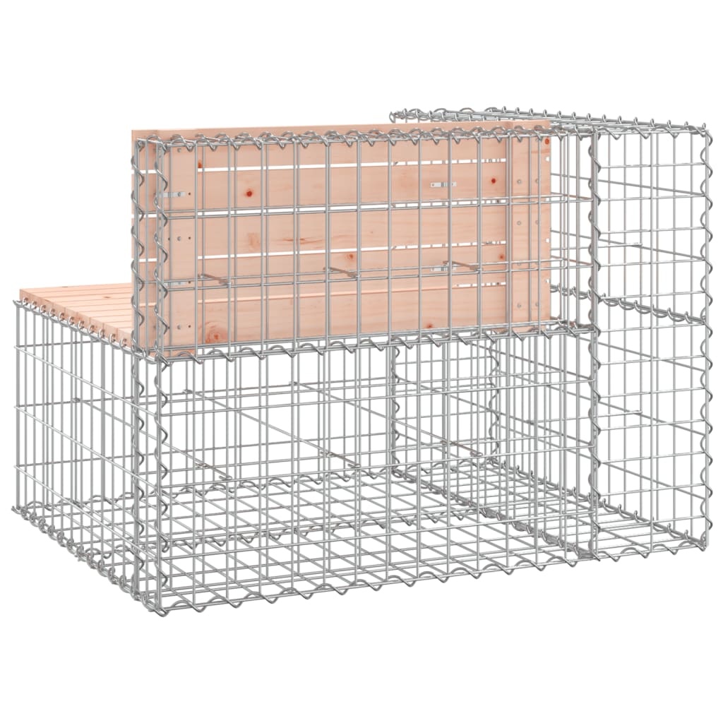 VidaXL Tuinbank schanskorfontwerp 92x71x65,5 cm massief douglashout
