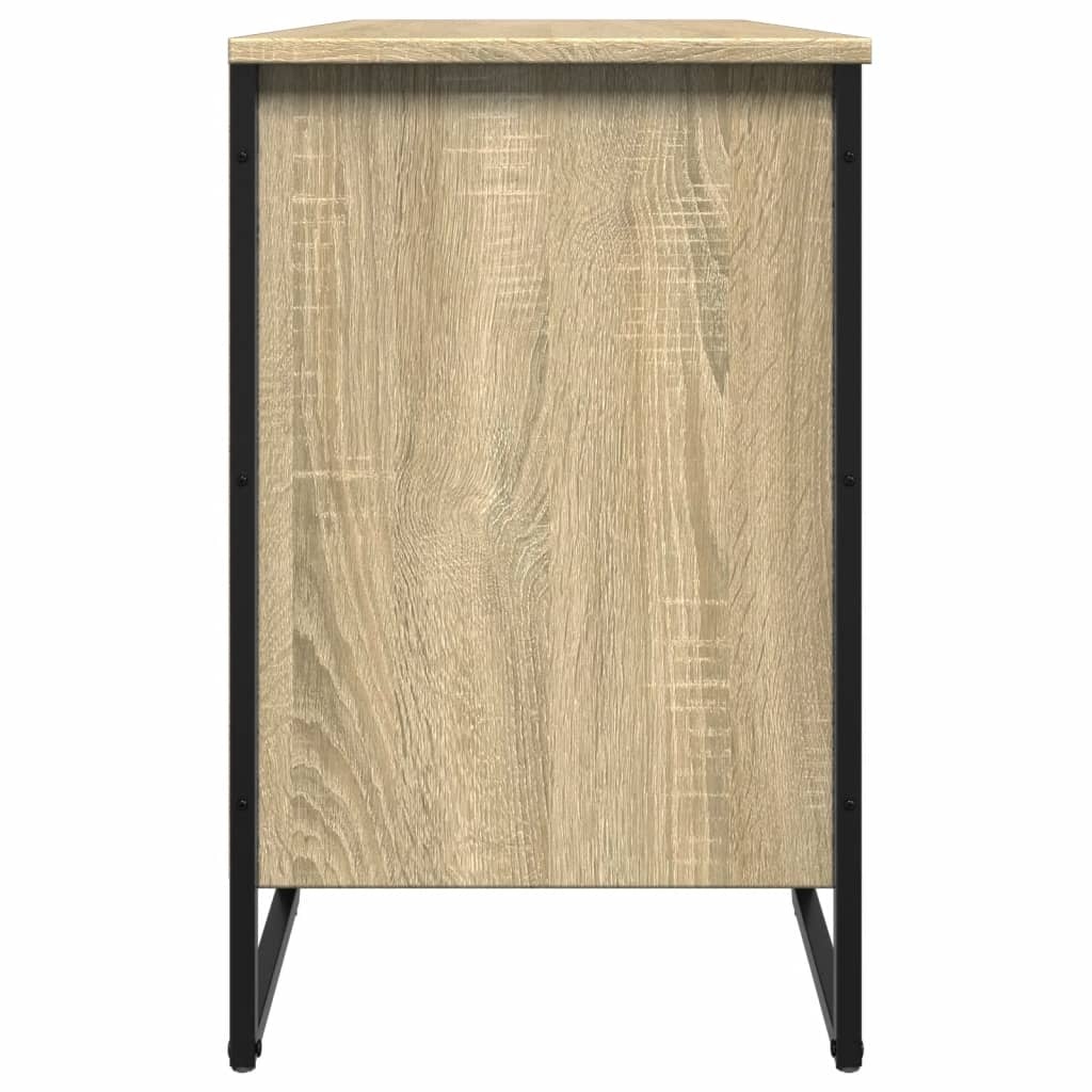 VidaXL Schoenenkast 90x38x61,5 cm bewerkt hout sonoma eikenkleurig