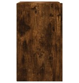 VidaXL Wandkast 75x35x60 cm bewerkt hout gerookt eikenkleurig