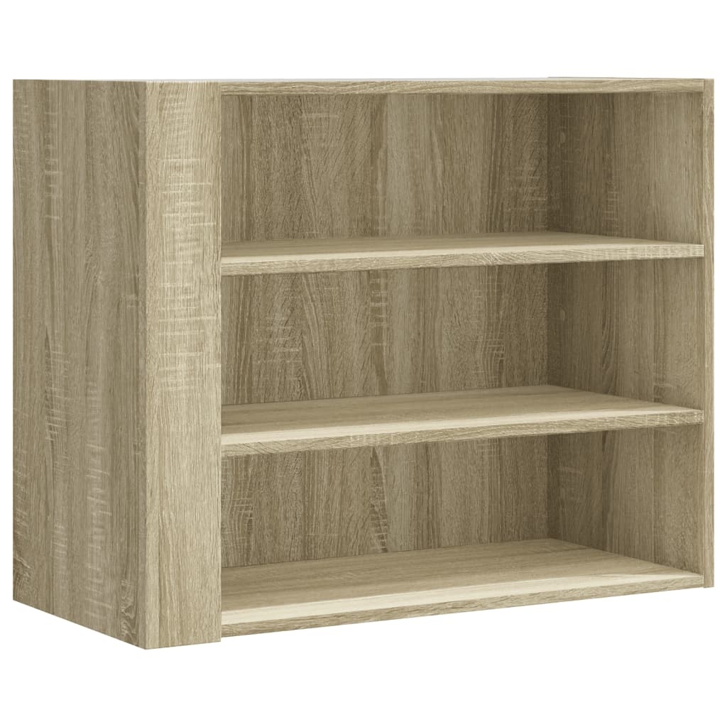 VidaXL Wandkast 75x35x60 cm bewerkt hout sonoma eikenkleurig