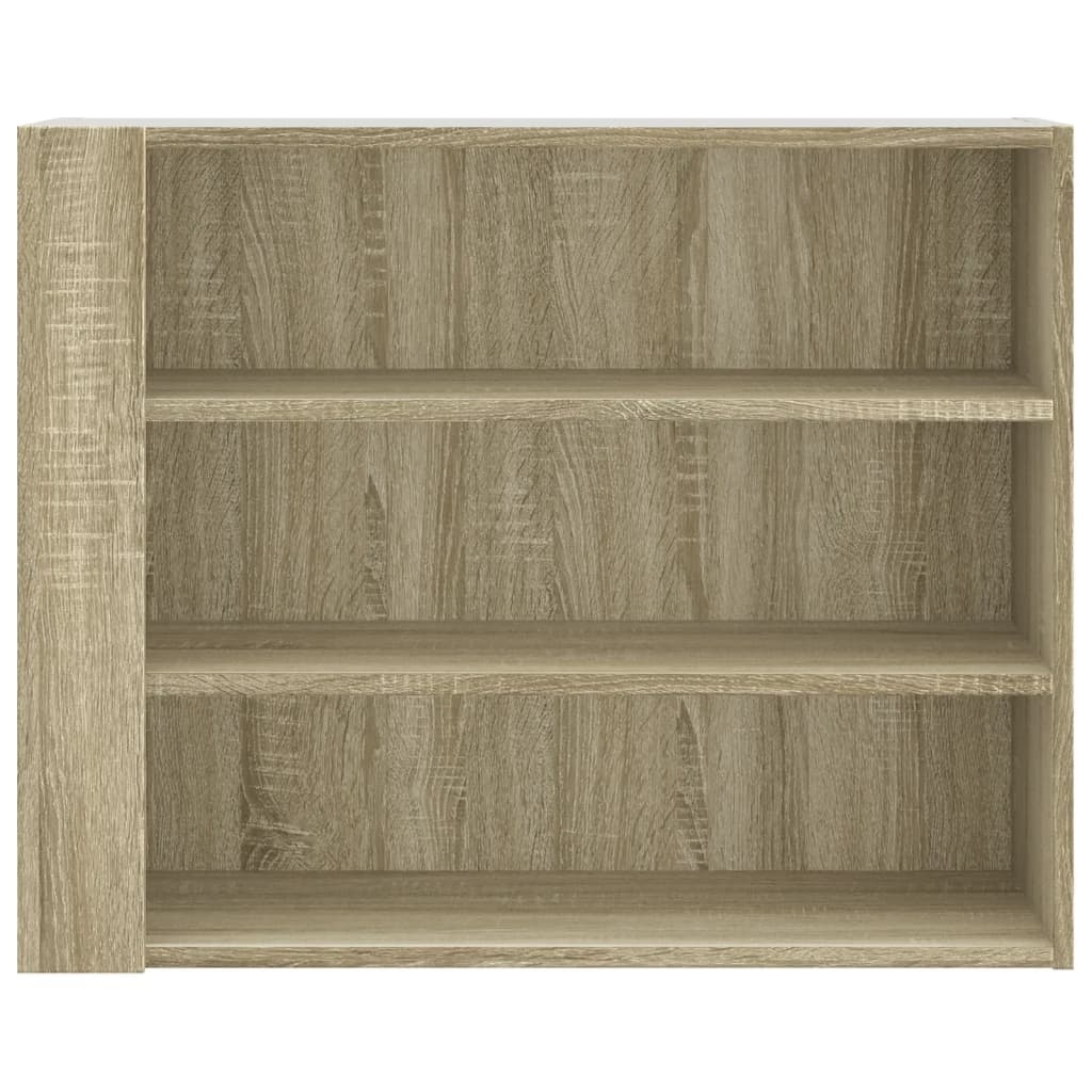 VidaXL Wandkast 75x35x60 cm bewerkt hout sonoma eikenkleurig