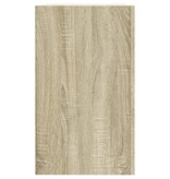 VidaXL Wandkast 75x35x60 cm bewerkt hout sonoma eikenkleurig