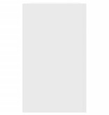 VidaXL Wandkast 75x35x60 cm bewerkt hout wit