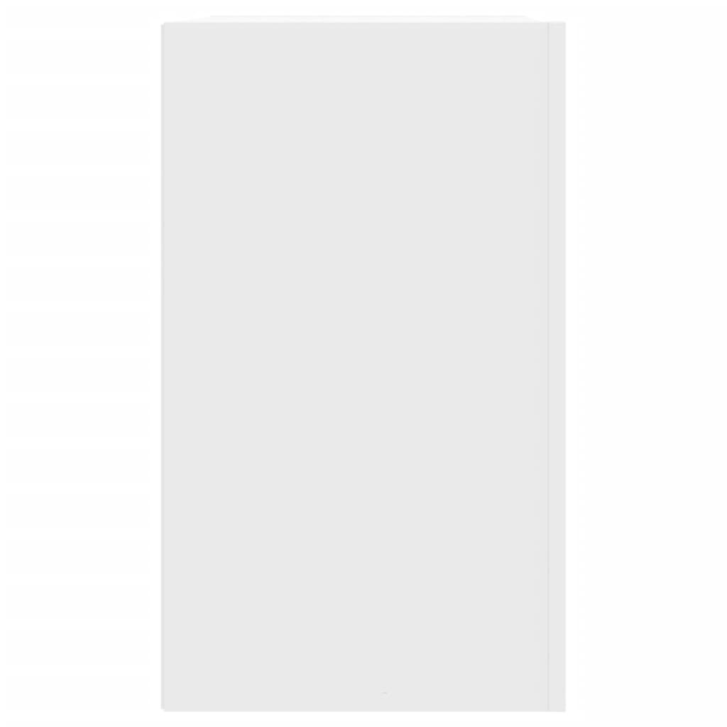 VidaXL Wandkast 75x35x60 cm bewerkt hout wit