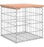 VidaXL Tuinbank schanskorfontwerp 43x44x42 cm massief douglashout