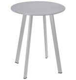 VidaXL Bijzettafel 40x49 cm matgrijs