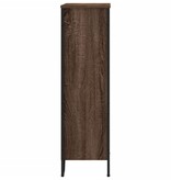 VidaXL Boekenkast 80x31x106 cm bewerkt hout bruin eikenkleurig