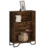 VidaXL Boekenkast 80x31x106 cm bewerkt hout gerookt eikenkleurig