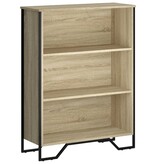 VidaXL Boekenkast 80x31x106 cm bewerkt hout sonoma eikenkleurig
