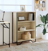 VidaXL Boekenkast 80x31x106 cm bewerkt hout sonoma eikenkleurig