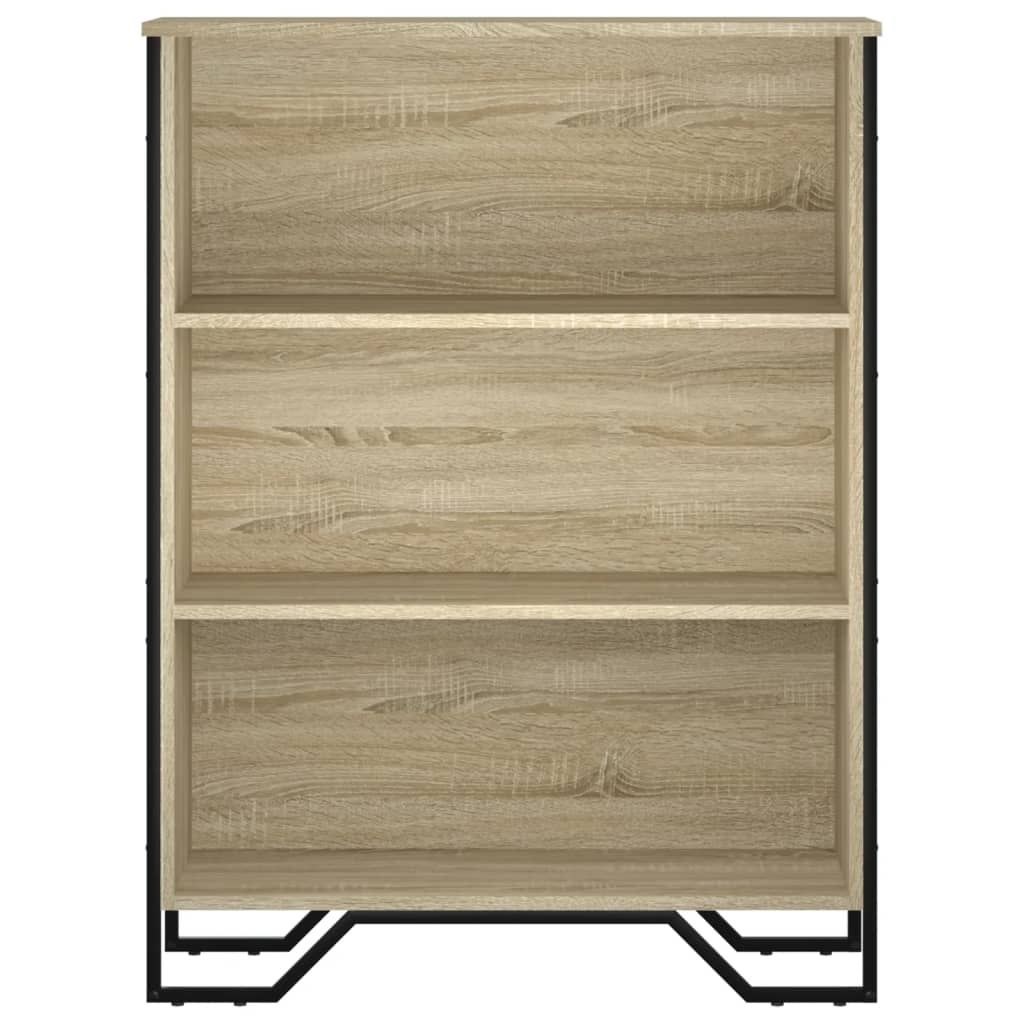 VidaXL Boekenkast 80x31x106 cm bewerkt hout sonoma eikenkleurig