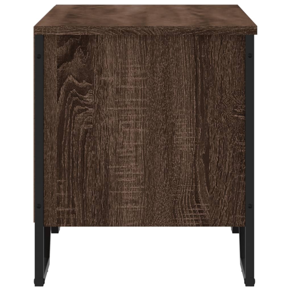 VidaXL Schoenenkast 90x38x45,5 cm bewerkt hout bruin eikenkleurig