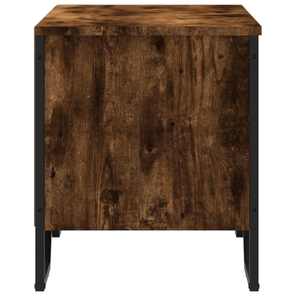 VidaXL Schoenenkast 90x38x45,5 cm bewerkt hout gerookt eikenkleurig