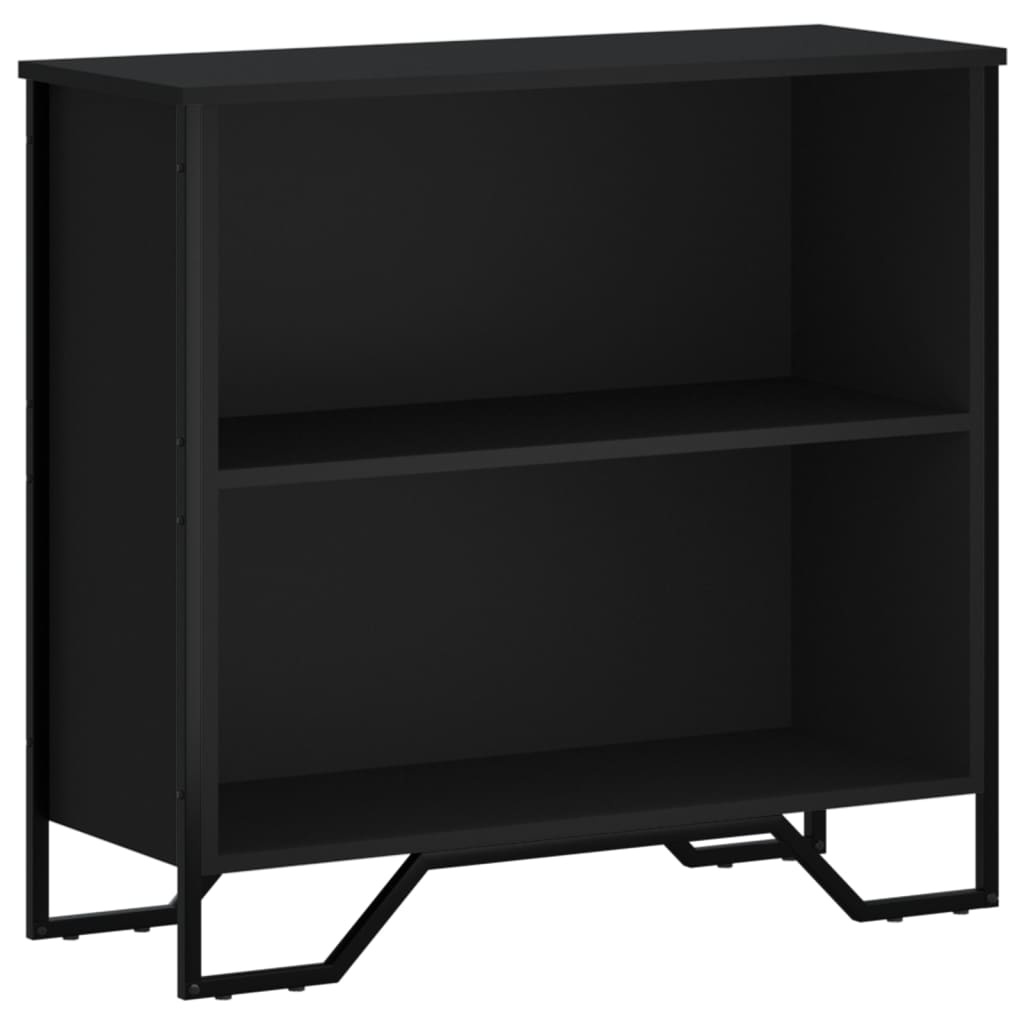 VidaXL Boekenkast 80x31x74,5 cm bewerkt hout zwart