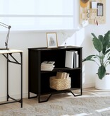 VidaXL Boekenkast 80x31x74,5 cm bewerkt hout zwart