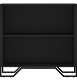 VidaXL Boekenkast 80x31x74,5 cm bewerkt hout zwart