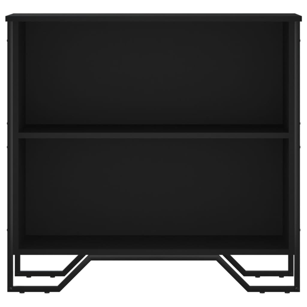 VidaXL Boekenkast 80x31x74,5 cm bewerkt hout zwart