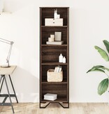 VidaXL Boekenkast 50x31x169 cm bewerkt hout bruin eikenkleur