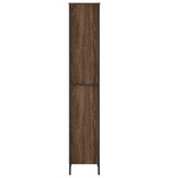 VidaXL Boekenkast 50x31x169 cm bewerkt hout bruin eikenkleur