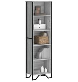 VidaXL Boekenkast 50x31x169 cm bewerkt hout grijs sonoma eikenkleurig
