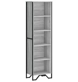 VidaXL Boekenkast 50x31x169 cm bewerkt hout grijs sonoma eikenkleurig
