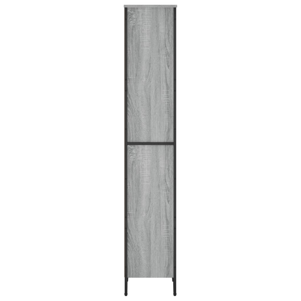 VidaXL Boekenkast 50x31x169 cm bewerkt hout grijs sonoma eikenkleurig