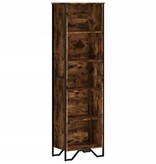VidaXL Boekenkast 50x31x169 cm bewerkt hout gerookt eikenkleurig