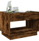 VidaXL Salontafel met Infinity LED 70x50x50 cm gerookt eikenkleurig