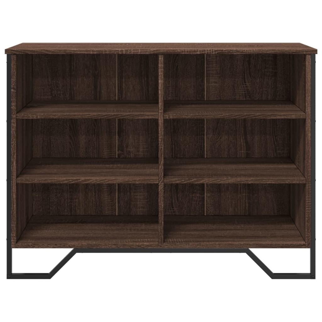 VidaXL Dressoir 101x35,5x74,5 cm bewerkt hout bruin eikenkleur