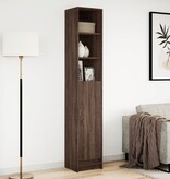 VidaXL Dressoir met LED 36x32,5x200 cm bewerkt hout bruin eikenkleur