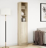 VidaXL Dressoir met LED 36x32,5x200cm bewerkt hout sonoma eikenkleurig