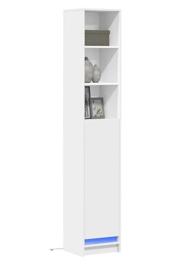 VidaXL Dressoir met LED 36x32,5x200 cm bewerkt hout wit