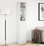VidaXL Dressoir met LED 36x32,5x200 cm bewerkt hout wit
