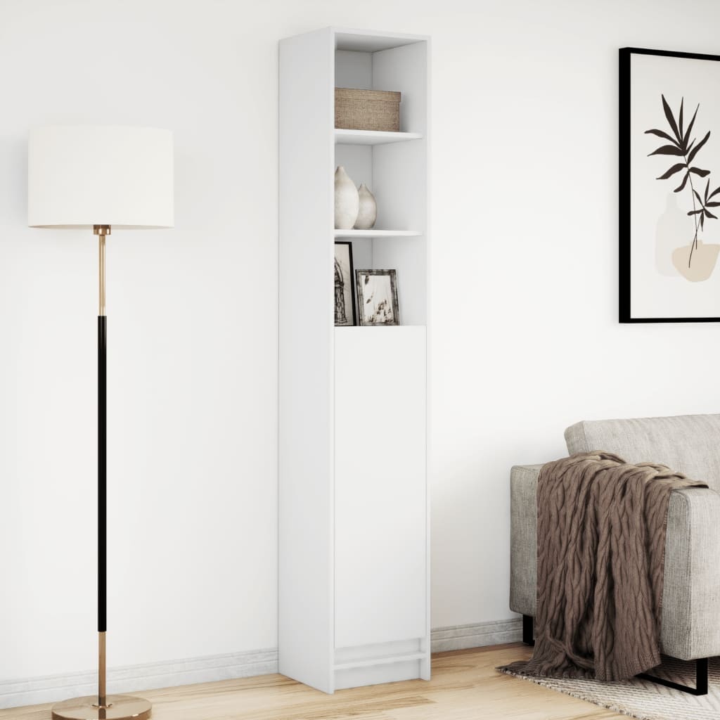 VidaXL Dressoir met LED 36x32,5x200 cm bewerkt hout wit