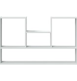 VidaXL Wandschap 99x15x60 cm bewerkt hout wit