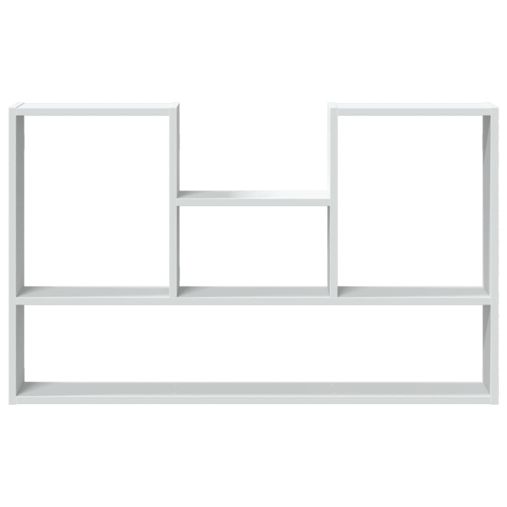 VidaXL Wandschap 99x15x60 cm bewerkt hout wit