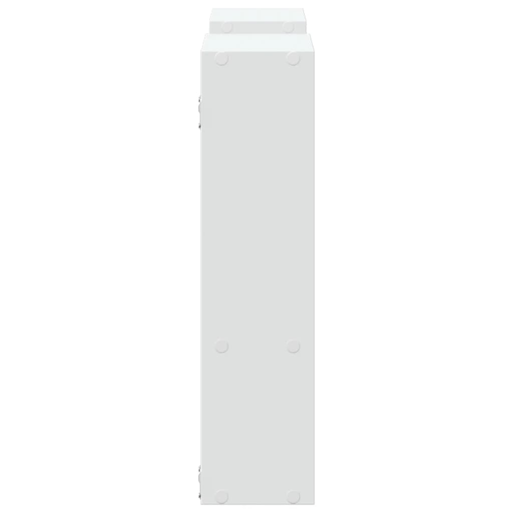 VidaXL Wandschap 99x15x60 cm bewerkt hout wit