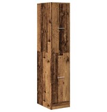 VidaXL Apothekerskast 30x41x144,5 cm bewerkt hout oud houtkleurig