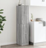 VidaXL Apothekerskast 30x41x144,5 cm bewerkt hout grijs sonoma eiken