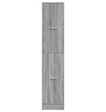 VidaXL Apothekerskast 30x41x144,5 cm bewerkt hout grijs sonoma eiken