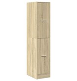 VidaXL Apothekerskast 30x41x144,5 cm bewerkt hout sonoma eikenkleurig