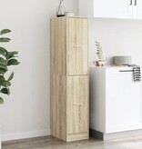 VidaXL Apothekerskast 30x41x144,5 cm bewerkt hout sonoma eikenkleurig