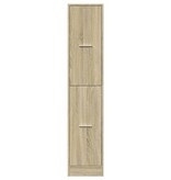 VidaXL Apothekerskast 30x41x144,5 cm bewerkt hout sonoma eikenkleurig