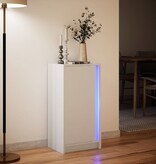 VidaXL Dressoir met LED 42,5x34x85 cm bewerkt hout wit