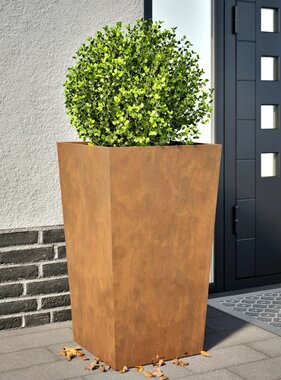 VidaXL Plantenbak 45x45x75 cm cortenstaal